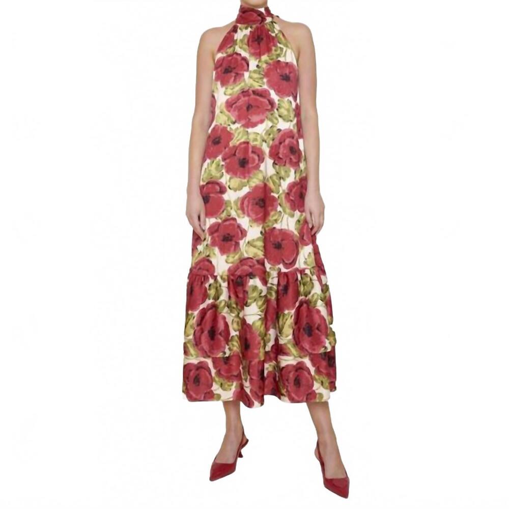 NEW FLORA BEA amadeus dress in ivory rose